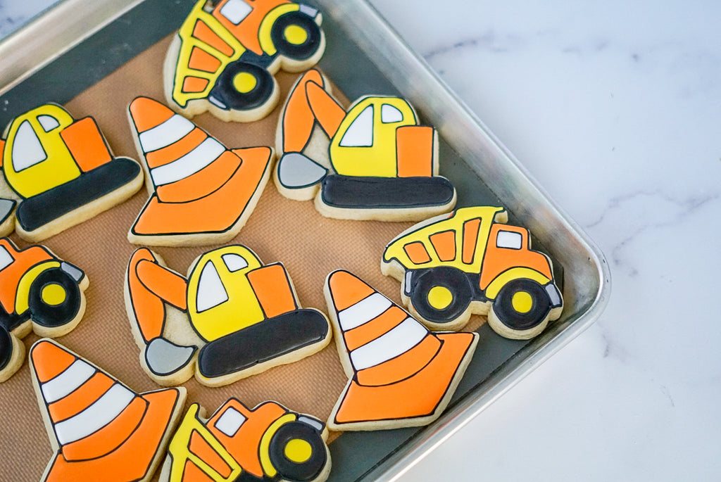 How to Decorate Construction Themed Cookies